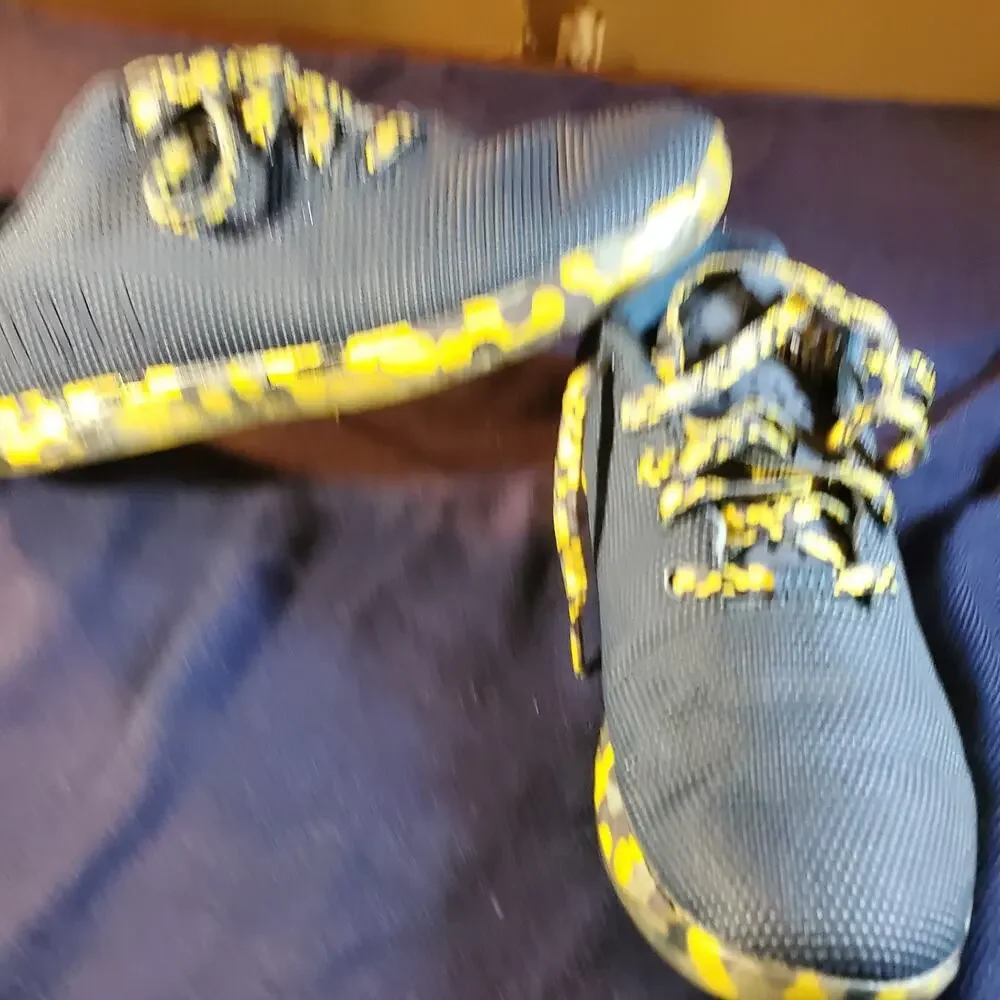 NOBULL Trainer Blue Canvas Athletic Shoes Mens Size 8 Womens 9.5 Sneakers